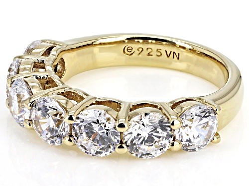 Bella Luce® 4.90ctw White Diamond Simulant Eterno™ Yellow Ring(2.96ctw DEW) - Size 8