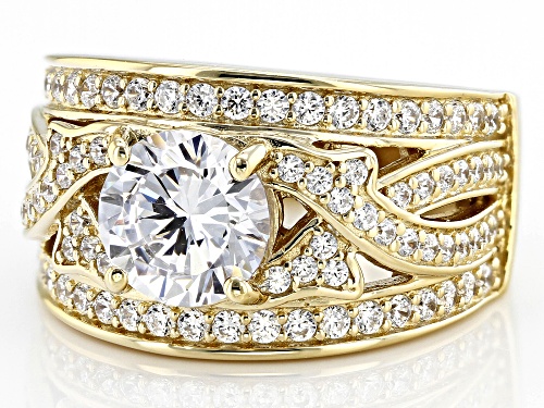 Bella Luce® 3.11ctw White Diamond Simulant Eterno™ Yellow Ring(1.88ctw DEW) - Size 7