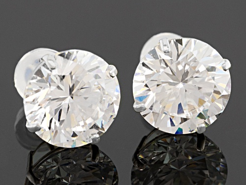 Bella Luce ® 13.16ctw 14K White Gold Stud Earrings