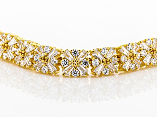 Bella Luce ® 27.50ctw Tapered Baguette  Round Eterno ™ Yellow Bracelet - Size 8