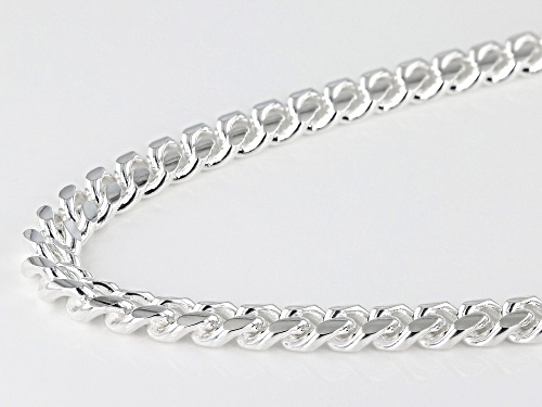 Sterling Silver 6MM Cuban 22 Inch Chain - Size 22