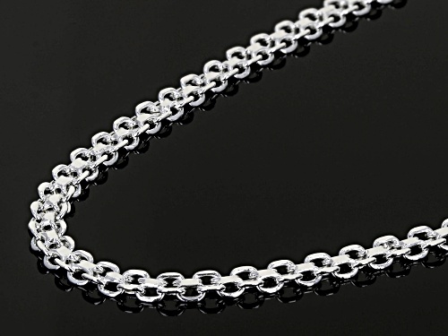 Sterling Silver 5mm Bismark 20 Inch Chain - Size 20