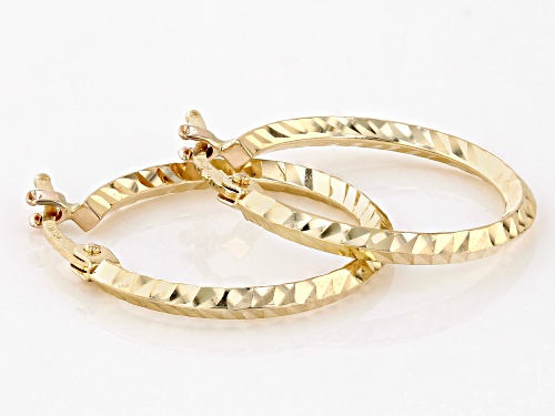 14k Yellow Gold 3/4