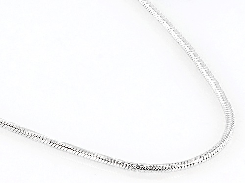 Sterling Silver 1.5mm Sliding Adjustable Snake 24 Inch Chain - Size 24