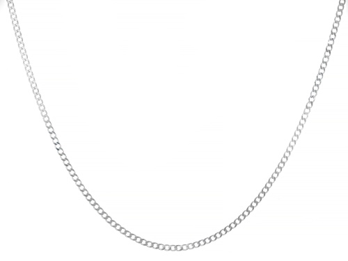 Sterling Silver 1.8mm Curb and 2mm Figaro Chains Set of 2 - Size 20