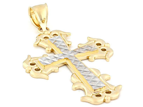 10k Yellow Gold Cross Pendant