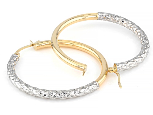 10k Yellow Gold and 10k White Gold 1.40