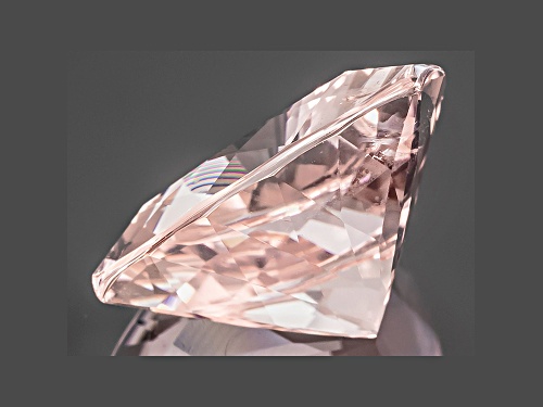 Morganite min 8.68ct 15mm trillion