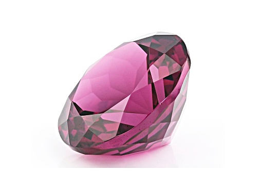 Raspberry rhodolite garnet min 6.50ct 11mm round