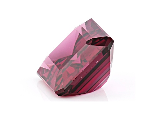 Umba River rhodolite garnet min 5.50ct 11x9mm emerald cut