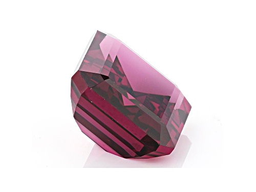 Umba River rhodolite garnet min 6.00ct 11x9mm emerald cut