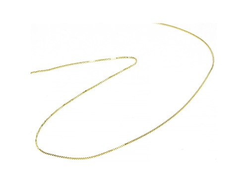 Splendido Oro™ 14K Yellow Gold 20 Inch Box Chain Necklace - Size 20
