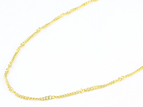 Splendido Oro™ 14K Yellow Gold 1.60MM Curb 20 Inch Chain Necklace - Size 20