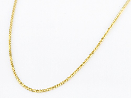 Splendido Oro™ 14K Yellow Gold 0.9MM Diamond-Cut Spiga Chain - Size 20