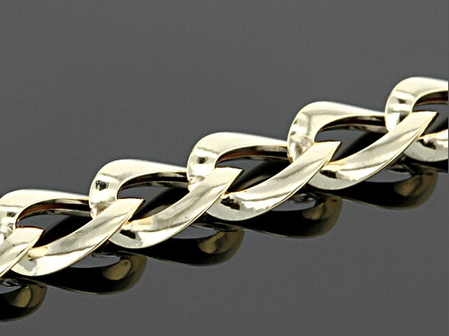 Stefano Oro 14k Yellow Gold Elegance 8 Inch Bracelet - Size 8