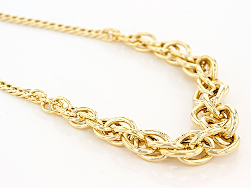 Splendido Oro™ 14k Yellow Gold Twisted Silk 20 Inch Necklace - Size 20