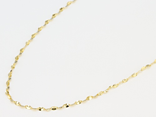 Splendido Oro™ 14k Yellow Gold Bella Valentina 18 Inch Chain Necklace - Size 18