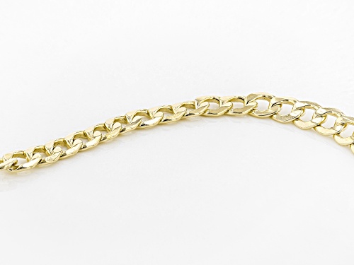 Splendido Oro (TM) Divino 14k Yellow Gold With a Sterling Silver Core Designer 7 1/2 inch Bracelet - Size 7.5