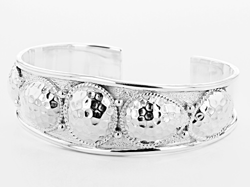 Artisan Collection of India™ Solid Sterling Silver Cuff Bracelet - Size 7.5
