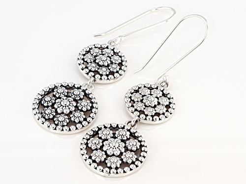 Artisan Collection of India™ Sterling Silver Textured Earrings