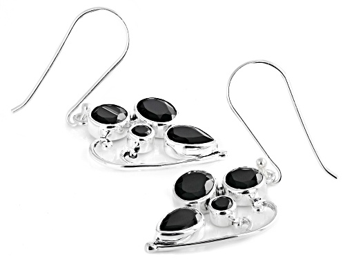 Artisan Collection of India™ 1.42ctw Black Spinel Sterling Silver Earrings