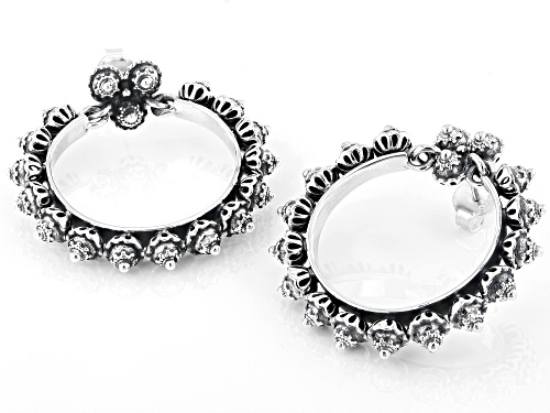 Artisan Collection of India™ Sterling Silver Dangle Hoop Earrings