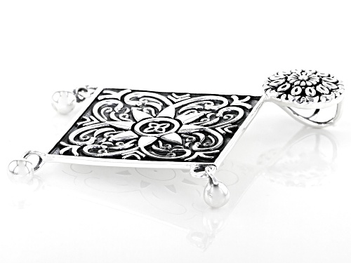 Artisan Collection Of India™ Floral Design Sterling Silver Pendant