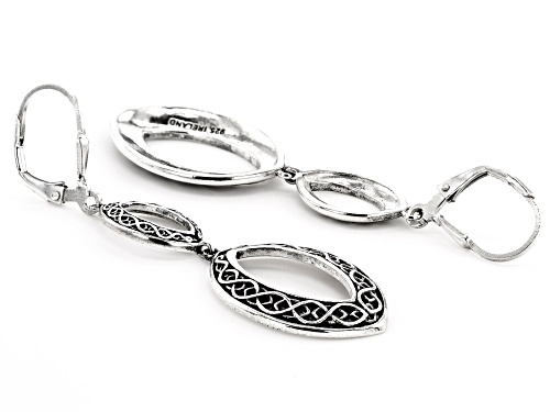 Artisan Collection of Ireland™ Sterling Silver Celtic Dangle Earrings
