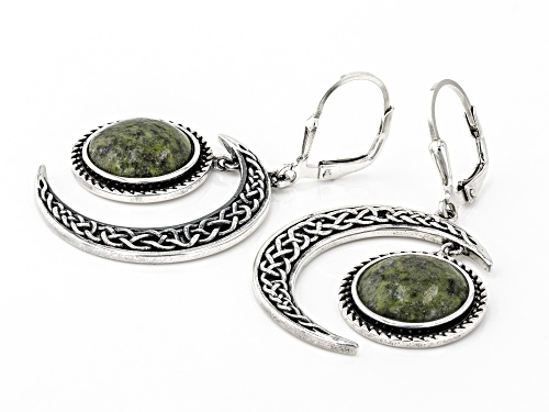 Artisan Collection Of Ireland™ Connemara Marble Silver Sun &  Moon Dangle Earrings