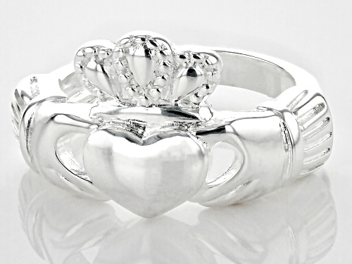 Artisan Collection of Ireland™ Silver Tone Claddagh Ring - Size 8