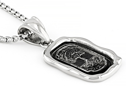 Artisan Collection of Ireland™ Tree Of Life Stainless Steel Pendant With Chain