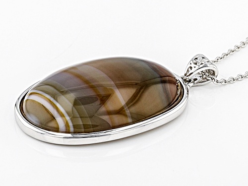 35x25mm Oval Cabochon Red Bela Pedra Agate Silver Solitaire Pendant With Chain