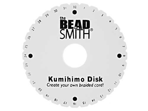 Kumihimo for Beginners Kit Includes Booklet, Disc, Rattail, and Findings