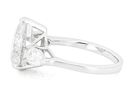 MOISSANITE FIRE® 5.96CTW DEW PEAR PLATINEVE® RING - Size 6