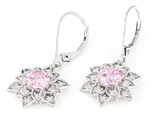 Joy & Serenity™ By Jane Seymour Bella Luce® Diamond Simulant Rhodium Over Silver Earrings 3.65ctw