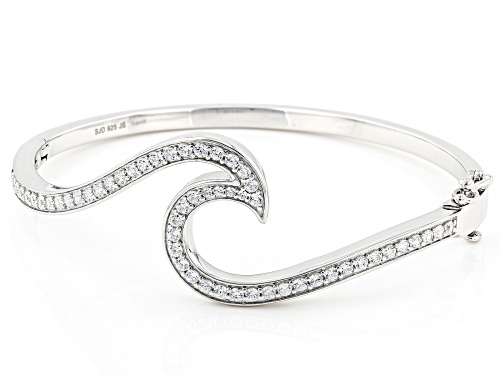 Joy & Serenity™ by Jane Seymour Bella Luce® Diamond Simulant Rhodium Over Silver Bracelet 2.60ctw - Size 8