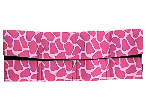 Pink Giraffe Pattern Tool Pouch Holds 4 Tools