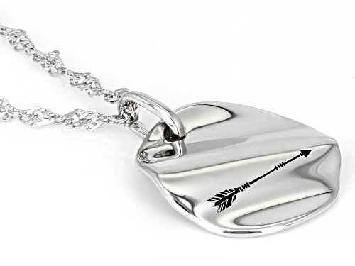Koadon® Rhodium Over Sterling Silver 