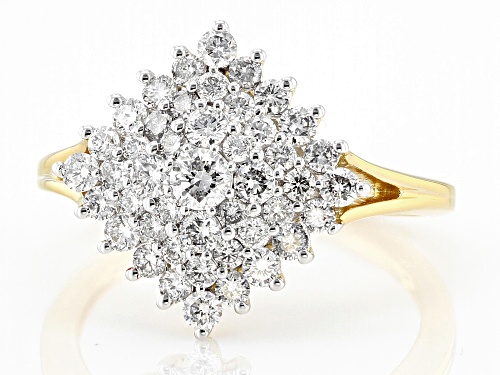 Prazana® Lab-Grown Diamonds 1.00ctw White Diamond 14k Yellow Gold Over Sterling Silver Ring - Size 8