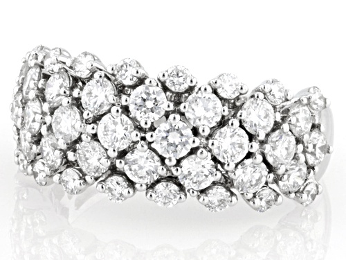 Prazana® Lab-Grown Diamonds 2.00ctw White Diamond 14k White Gold Band Ring, F-G SI - Size 5