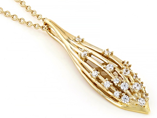 Lisa Mason For Bella Luce® 0.46ctw Diamond Simulant Eterno™ Yellow Celestial Pendant(0.27ctw DEW)