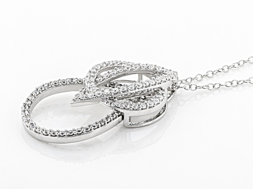 Bella Luce® 1.27CTW Rhodium Over Silver Pendant With Chain