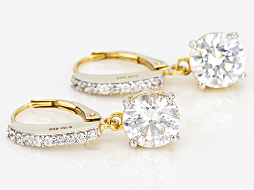 Bella Luce Luxe ™ with White Cubic Zirconia 7.36CTW Eterno ™ Yellow Earrings