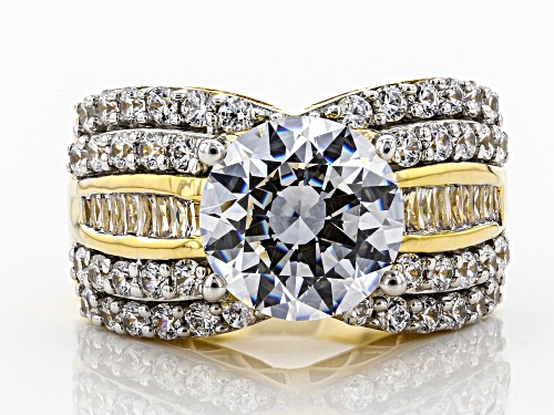 Bella Luce Luxe ™ 9.49CTW with White Cubic Zirconia Eterno ™ Yellow Ring - Size 5