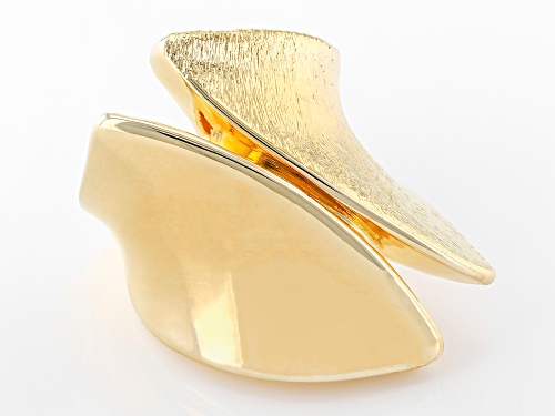 Moda Al Massimo® 18K Yellow Gold Over Bronze Statement Ring - Size 6