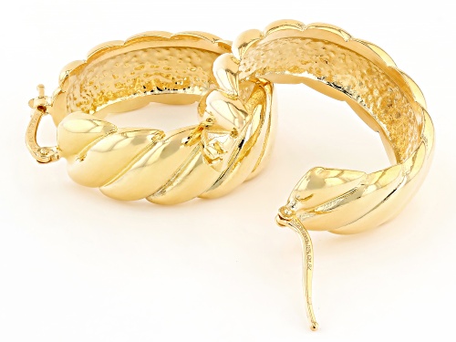 Moda Al Massimo® 18k Yellow Gold Over Bronze 1 1/4