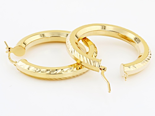 Moda Al Massimo® 18k Yellow Gold Over Bronze 1 5/16