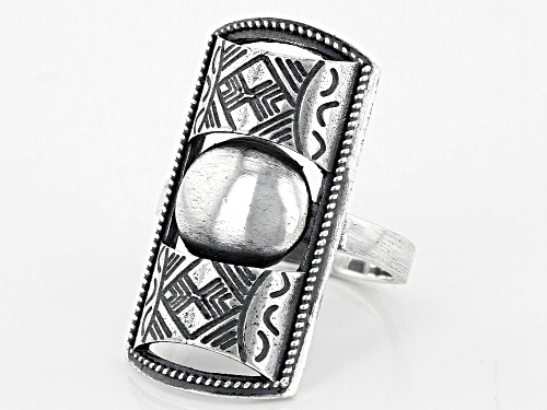 Artisan Collection Of Morocco™ Sterling Silver Berber Design Tribal Ring - Size 8