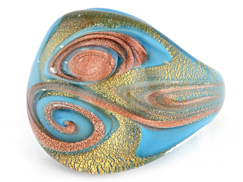 Il Murano di Francesca Teal Murano Glass Teal 