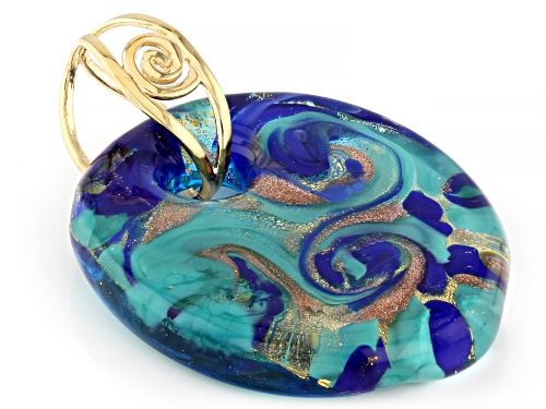 Il Murano di Francesca Murano Glass 18k Yellow Gold Over Sterling Silver 